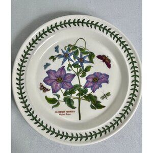 Portmeirion The Botanic Garden 10 1/2" Dinner Plate - Clematis